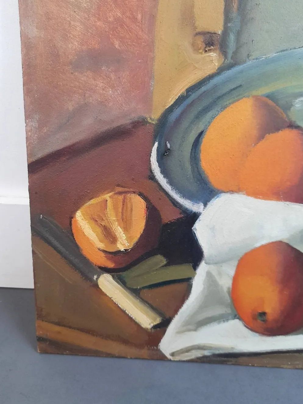 Beau tableau nature morte aux fruits