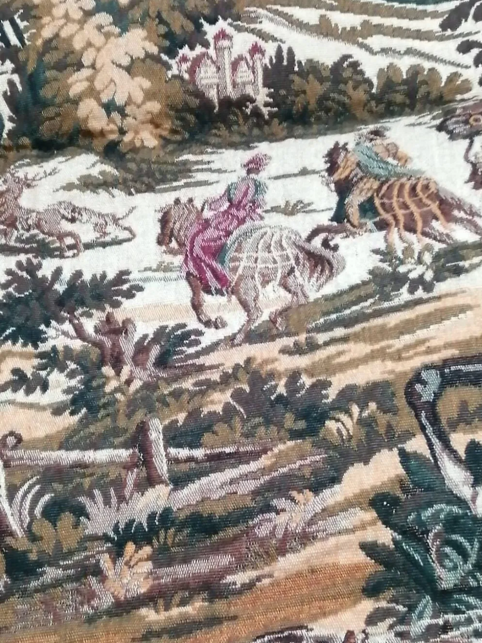 Belle tapisserie jacquard de chasse de Bobyrug