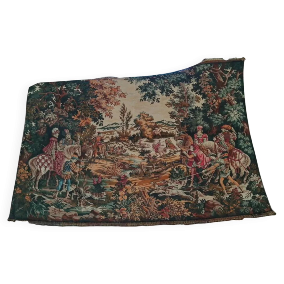Belle tapisserie jacquard de chasse de Bobyrug