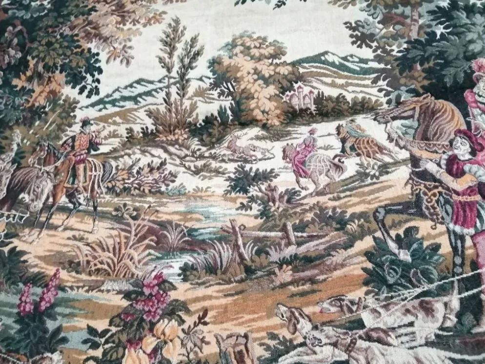 Belle tapisserie jacquard de chasse de Bobyrug