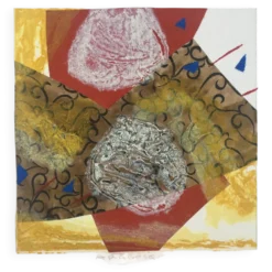 Bernard alligand,1953.arabesques,2003.gravure carborundum et collage