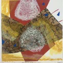 Bernard alligand,1953.arabesques,2003.gravure carborundum et collage