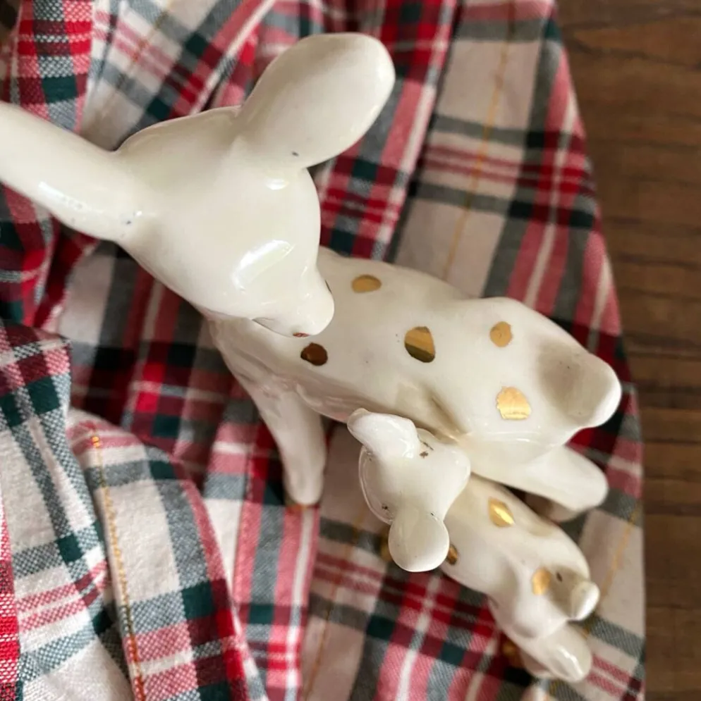 Biche en ceramique années 60