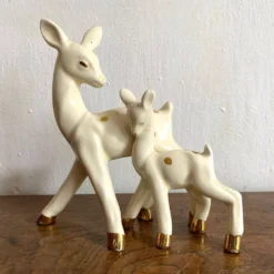 Biche en ceramique années 60