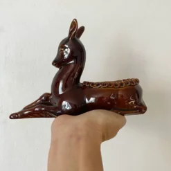 Biche en ceramique années 50-60