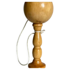 Bilboquet vintage bois massif
