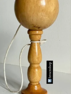 Bilboquet vintage bois massif