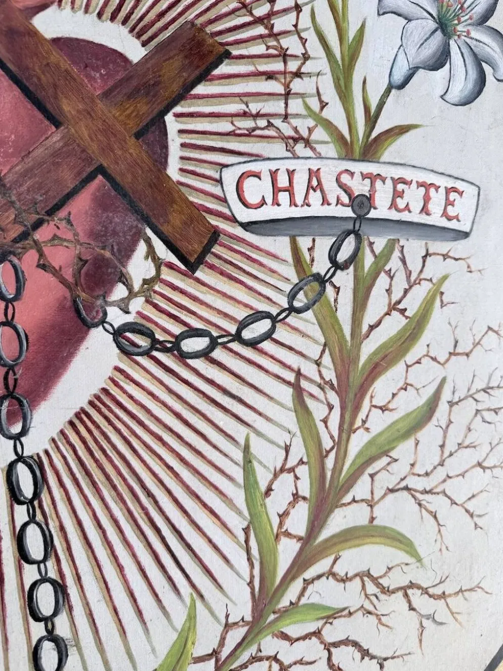 Blason sacré-coeur église XL