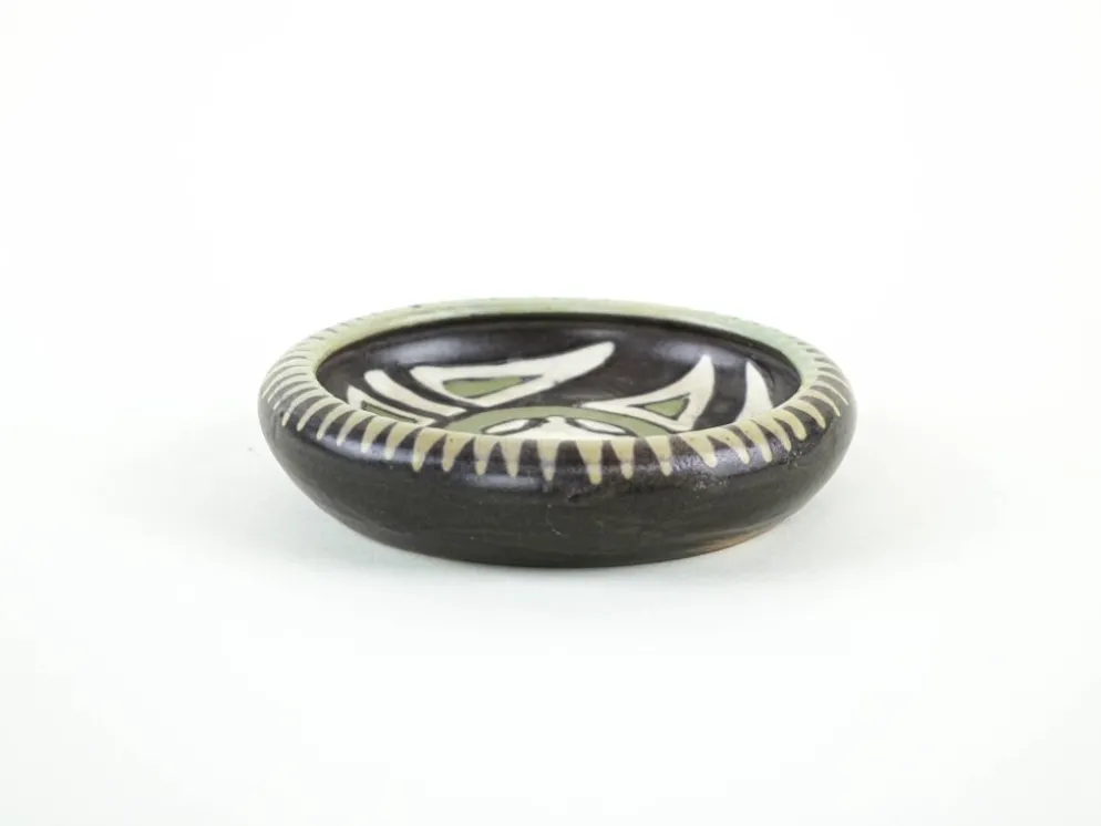 Bol en céramique, design danois, années 1960, fabriqué au Danemark