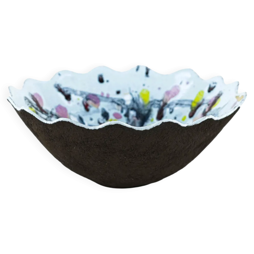 Bol en céramique, design danois, années 1970, fabriqué au Danemark