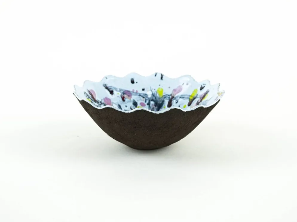 Bol en céramique, design danois, années 1970, fabriqué au Danemark