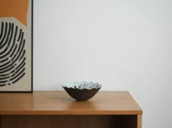 Bol en céramique, design danois, années 1970, fabriqué au Danemark