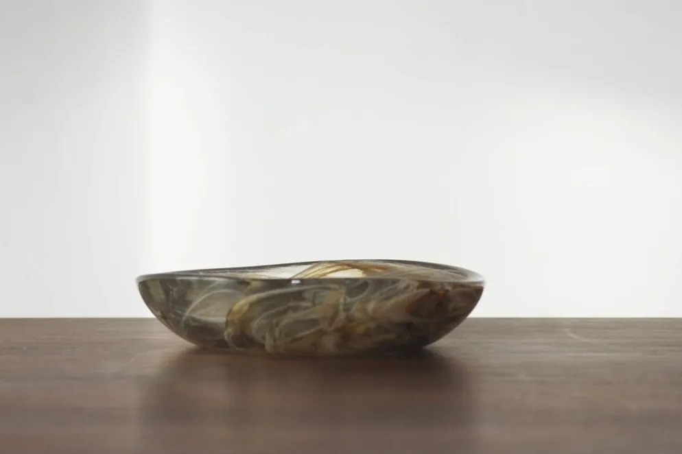 Bol en verre danois modèle 868 par Michael Bang pour Holmegaard, années 1970.