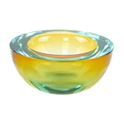 Bol en verre, verre de Murano, années 1970, fabriqué en Italie
