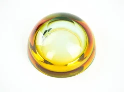 Bol en verre, verre de Murano, années 1970, fabriqué en Italie