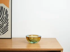Bol en verre, verre de Murano, années 1970, fabriqué en Italie