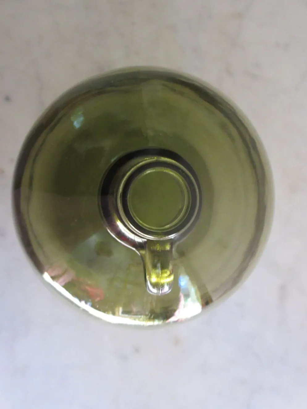 Bonbonne en verre de la marque M-J