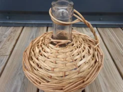 Bonbonne paillée 2 litres