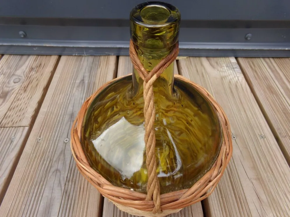 Bonbonne paillée 2 litres