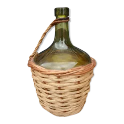 Bonbonne paillée 2 litres