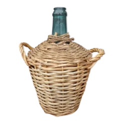 Bonbonne paillée 2 litres viresa