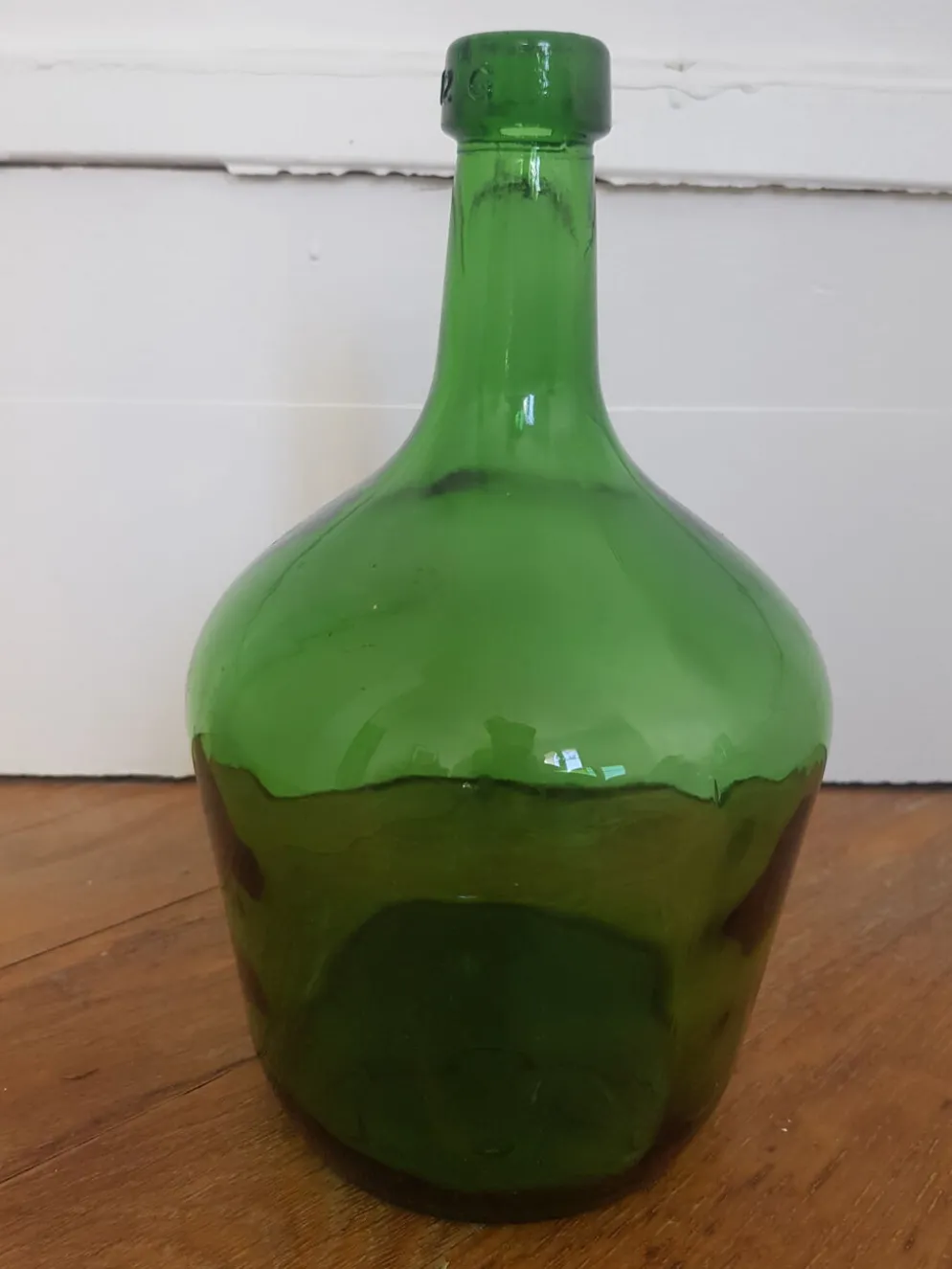 Bonbonne verte 2 litres
