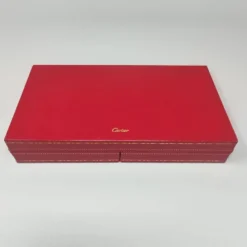 Boîte de cartes à jouer Cartier des années 1970 — collection vintage de luxe français