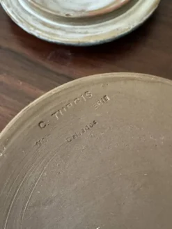 Boîte vide poche en céramique normande manufacture C.Turgi France