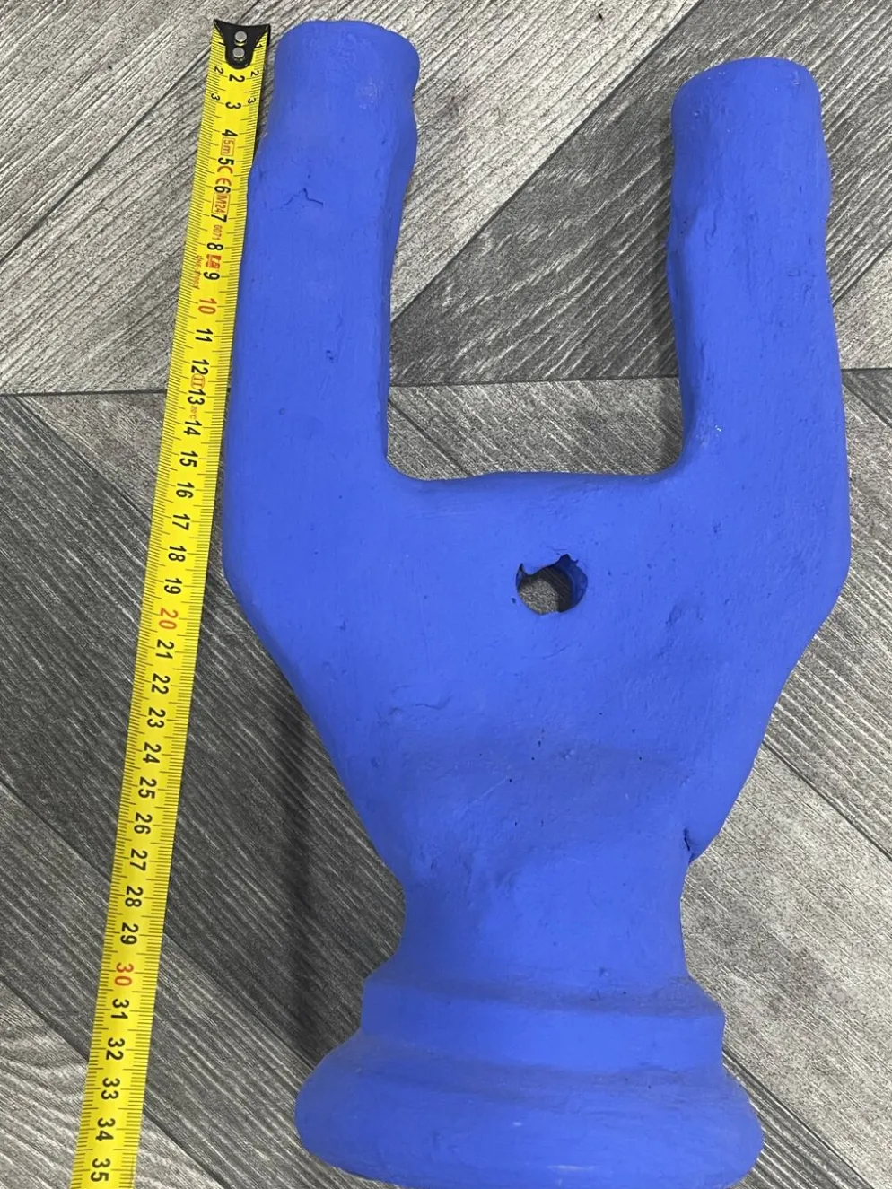Bougeoir bleu majorelle