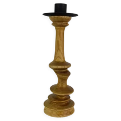 Bougeoir bois vintage
