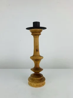 Bougeoir bois vintage