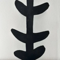 Bougeoir brutaliste graphique