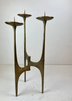 Bougeoir de sol brutaliste de Michael Harjes, Allemagne, 1960