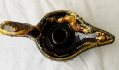 Bougeoir en céramique Vallauris