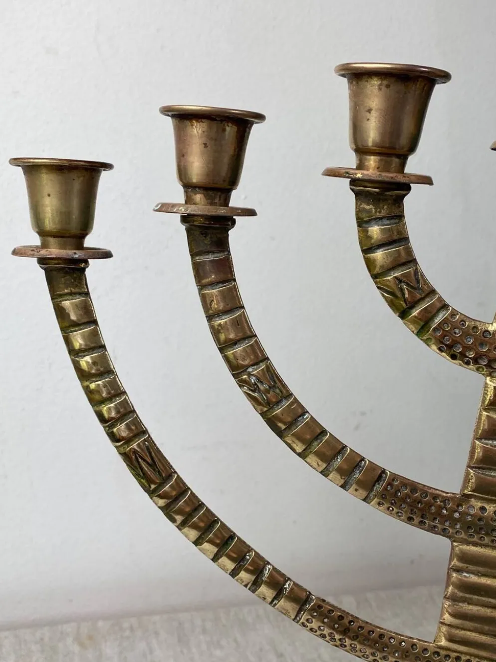 Bougeoir, Menorah à sept branches