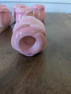 Bougeoirs boutons de roses