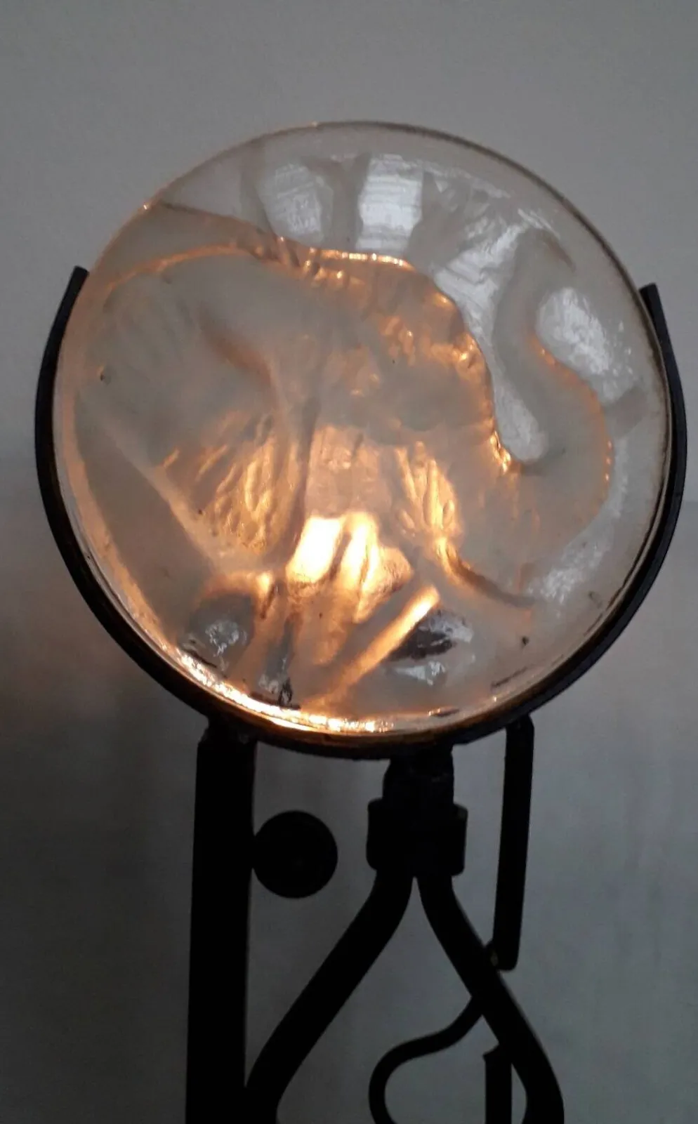 Bougeoir sculpture éléphant