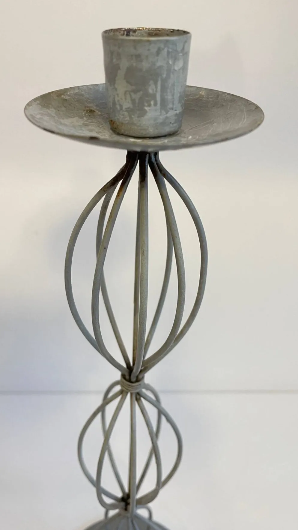 Bougeoirs géométriques metal