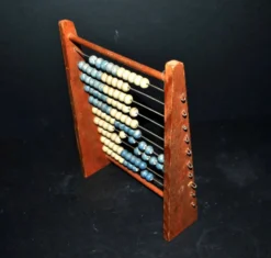 Boulier d’écolier en bois, 1960-70
