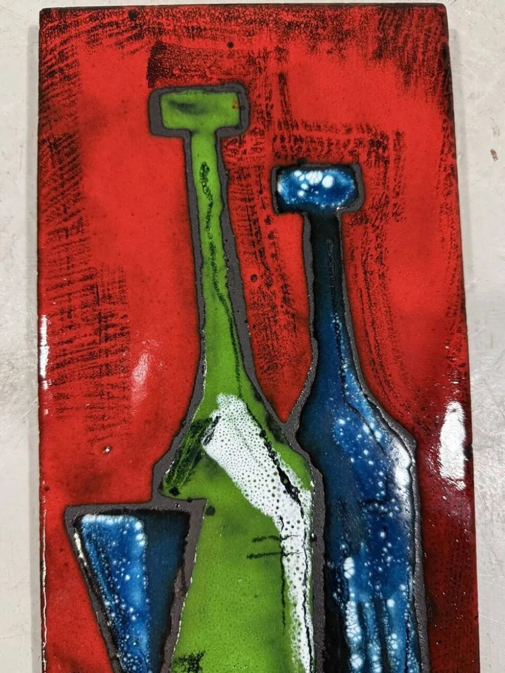 Bouteilles de décoration murale en céramique Allemagne