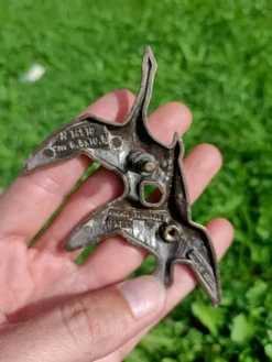 Bouton de porte dorés rétro Cygnes