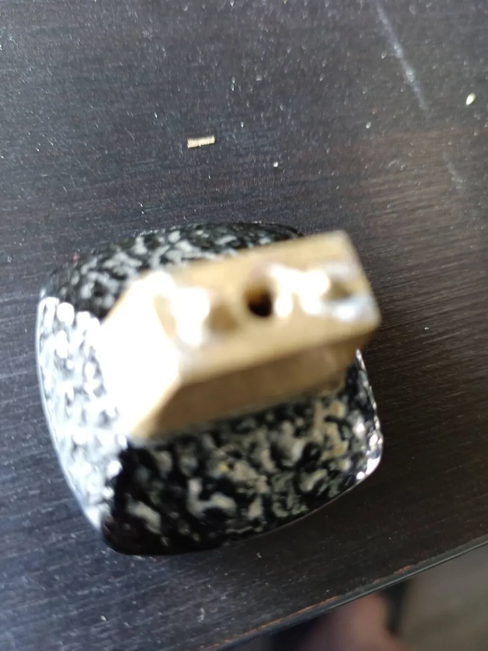 Boutons de meuble en verre pressé ( lot de 15)