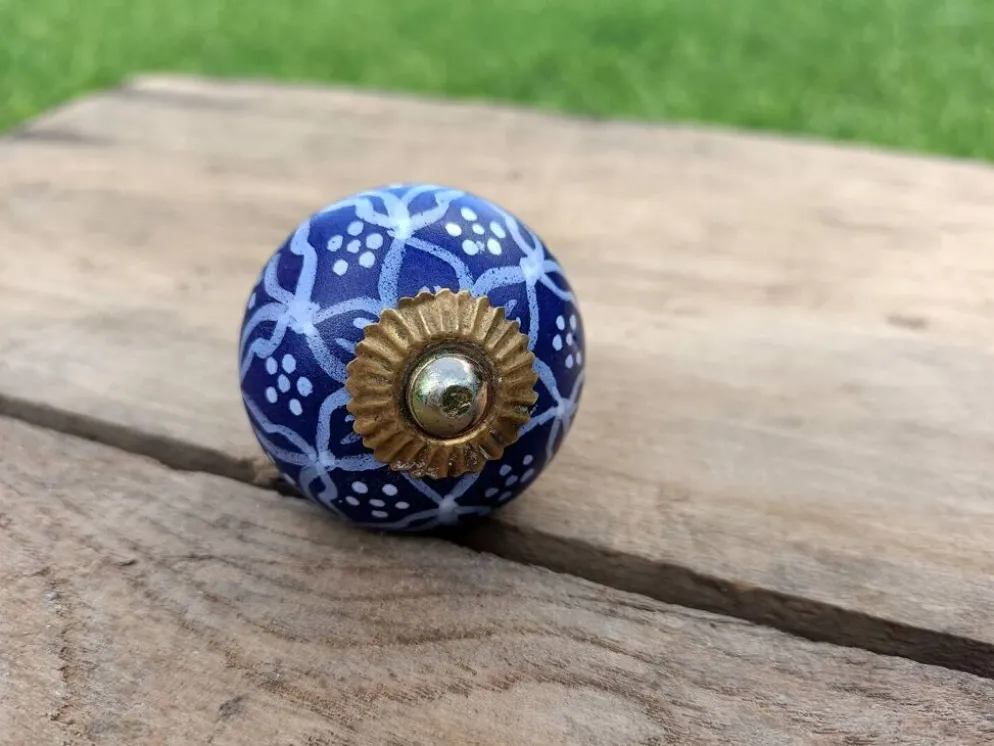 Boutons de porte en gré Véritable