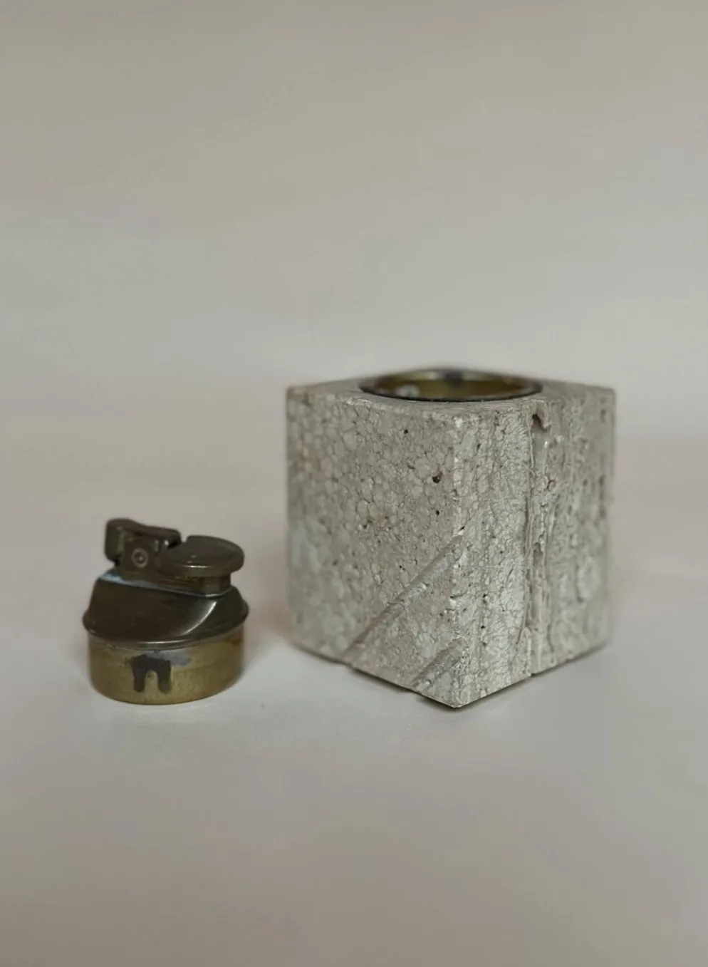 Briquet en travertin Cerri Nestore