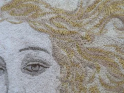 Broderie de soie de sandro botticelli « la naissance de vénus », 1930