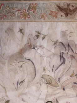 Broderie de soie de sandro botticelli « la naissance de vénus », 1930