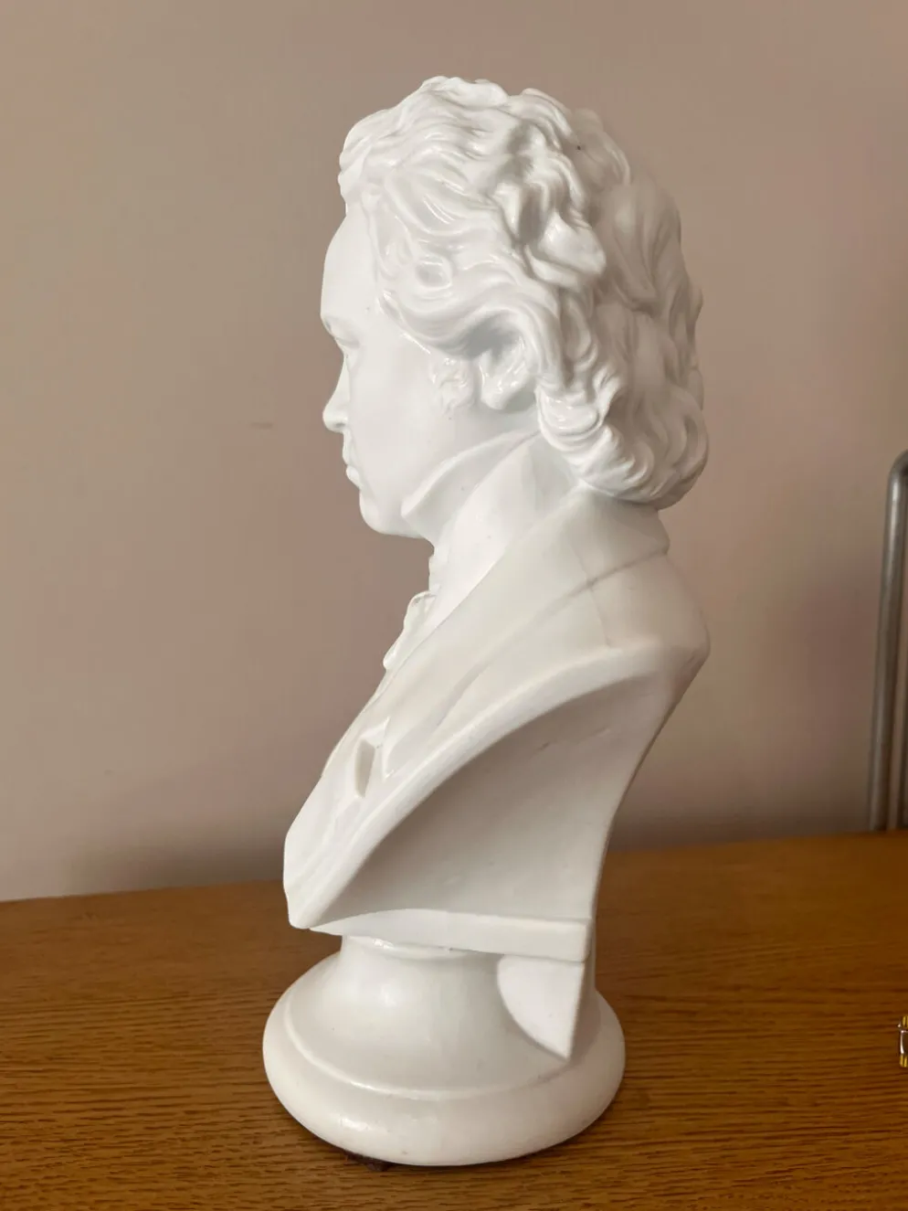 Buste Beethoven en porcelaine