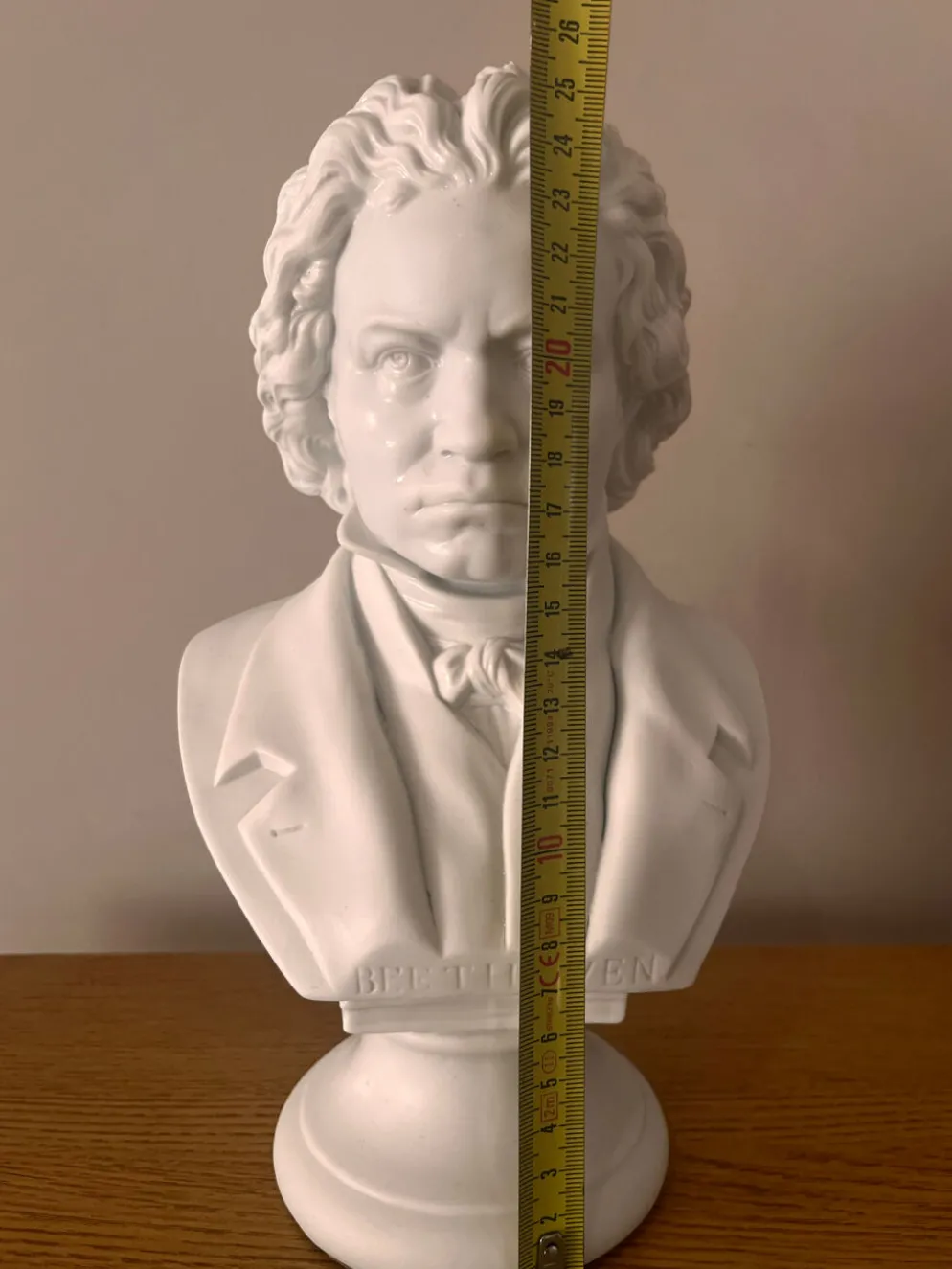 Buste Beethoven en porcelaine