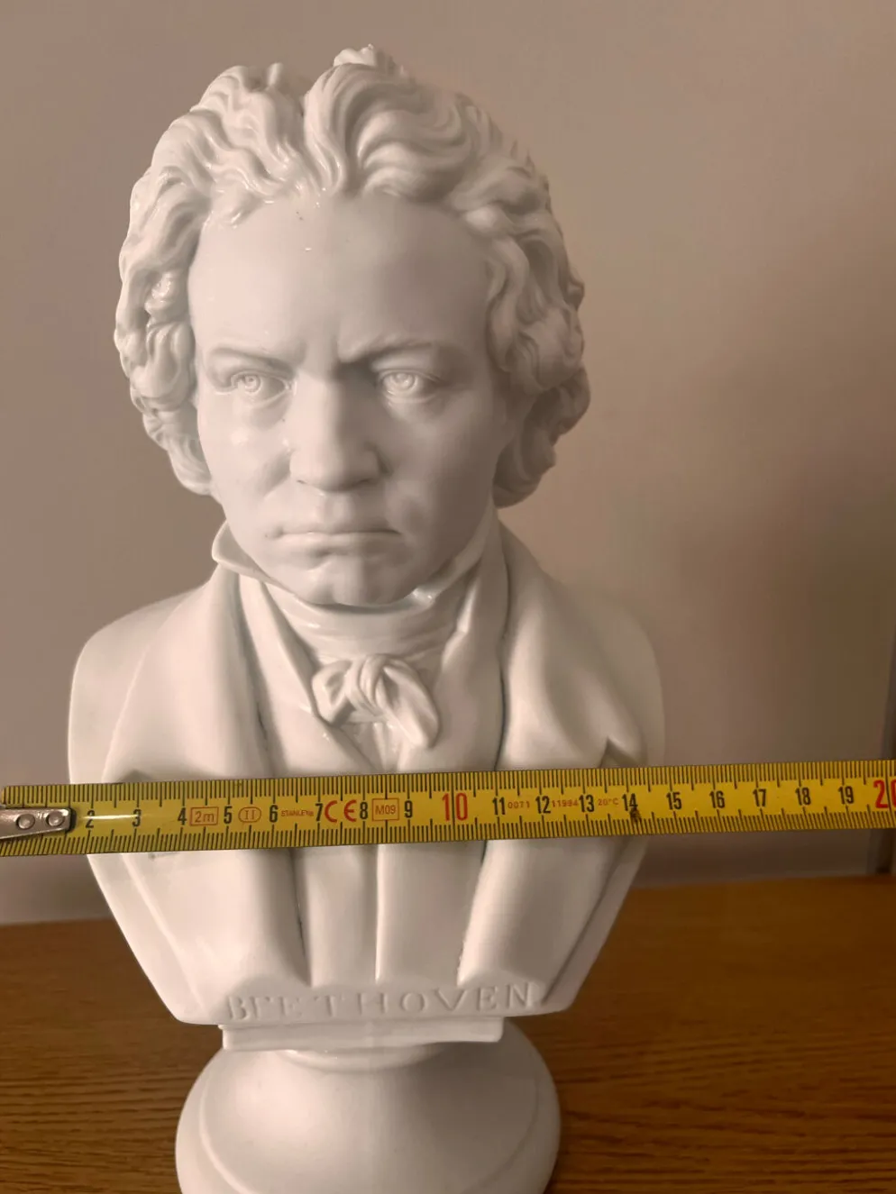 Buste Beethoven en porcelaine