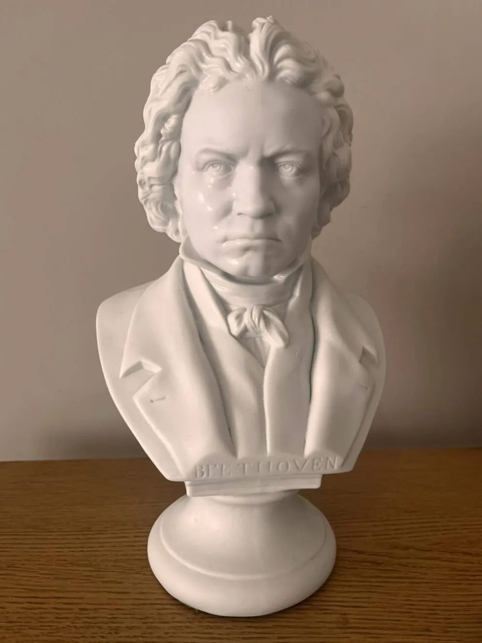 Buste Beethoven en porcelaine